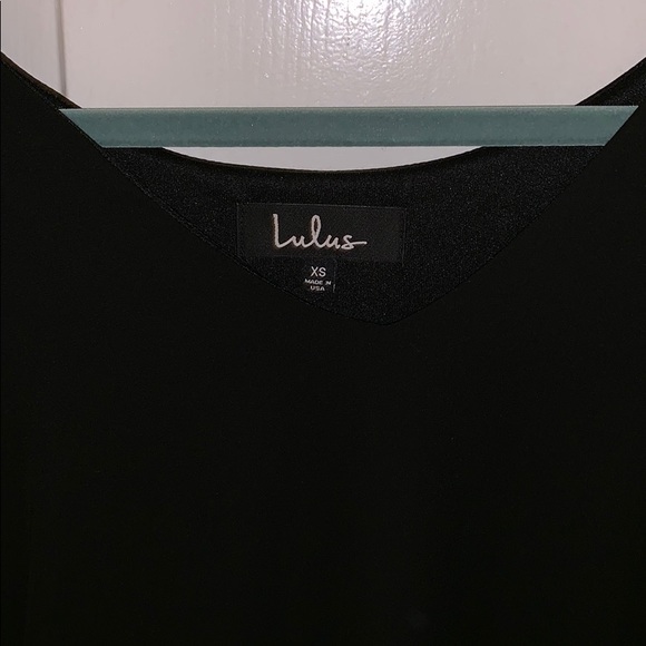 Lulus FAR WANDERINGS BLACK LONG SLEEVE SHIFT DRESS - Picture 6 of 7